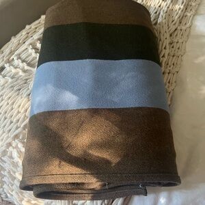 Pendleton Wool Bed Blanket King Rare Vintage Handsome Ralph Ranch Style